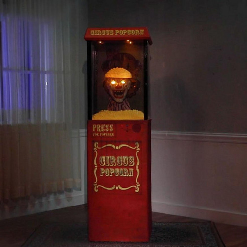 Circus clown popcorn popper - circus,