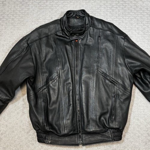 Hot leathers classic black - leathers,