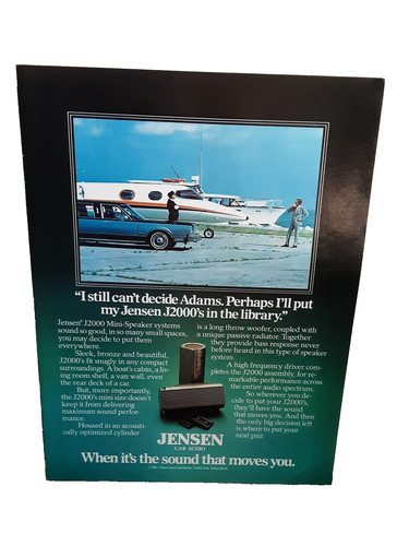 Vintage jensen j2000 car audio - vintage,