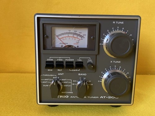 Trio 200 antenna tuner - at-200,