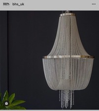 BHS Olivia Chandelier Ceiling Light