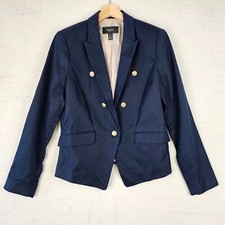 Mango Cotton & Linen Blazer