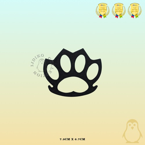 Knuckle duster embroidered - knuckle,