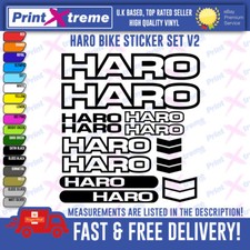 HARO BIKES Decals Stickers