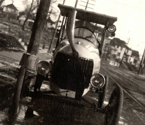 Vintage photograph old car - vintage,