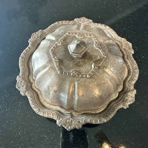 Antique ornate silverplate - ornate,