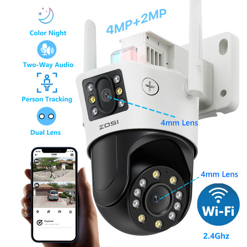 Zosi c298 wifi camera outdoor - c298,