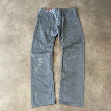 Dockers Chino Trousers Mens 34" Y2K Straight Leg Regular Fit Vintage Pants Blue