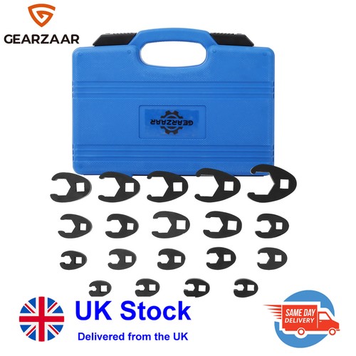 19pcs crowfoot wrench set - 19pcs,