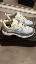 Chanel Logo Light Blue Size 39