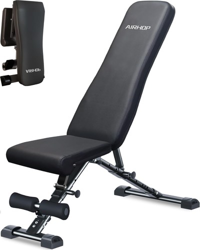 Foldable utility weight bench - foldable,
