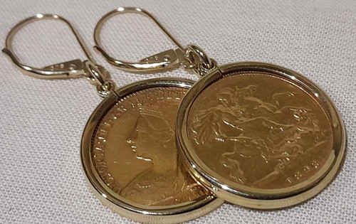 22ct gold half sovereign - *22ct,