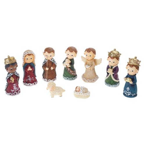 Christmas nativity figurines - nativity,