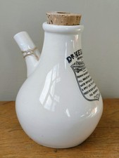 Antique/Vintage Dr Nelson's Improved Inhaler Ceramic Medical Collectable