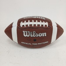 Wilson American Football Ball Official TDS Pattern NFL Official Size RMF30-GB