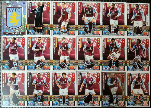 Match attax cards - cards, full