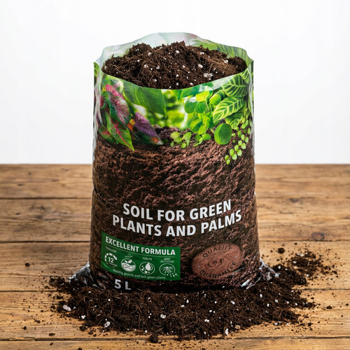 Potting soil for - green, plants