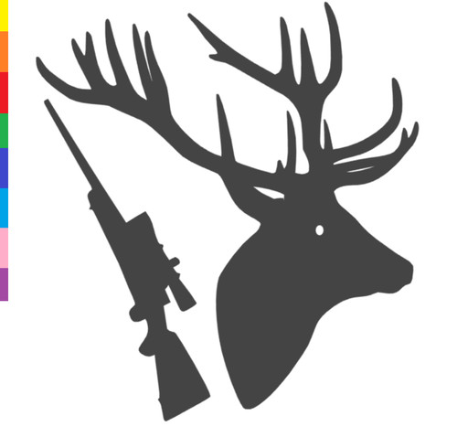 Hunter stickers hunting - stickers,
