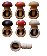 Wooden Nutcrackers many types shapes and colours solid oak wood nutcracker