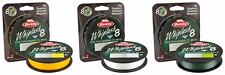 Berkley New Whiplash 8 Carrier Green / Crystal / Yellow Braided Fishing Line