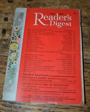 Reader's Digest Magazine May 1966 Volume 88