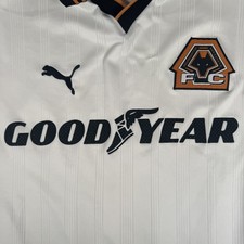 Wolverhampton Wanderers Wolves 1999/2000 Away Long Football Shirt Mens Large