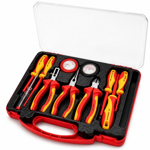 Vde electricians tool set 11pc - vde,