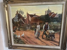 Oil Painting Of Victorian Era