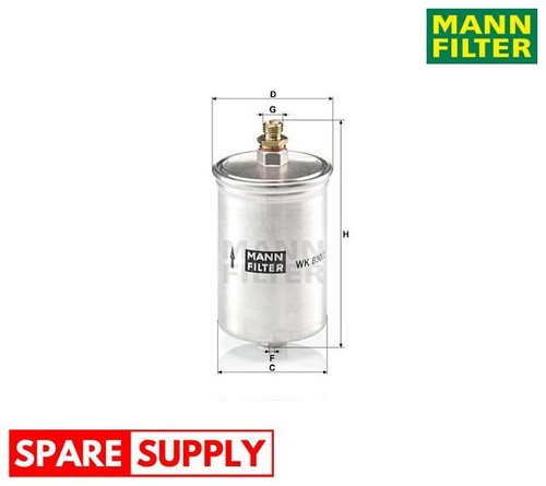 Fuel filter for - filter, mercedes-benz