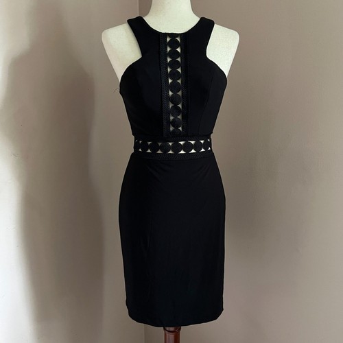 Faviana black cutout formal - black,