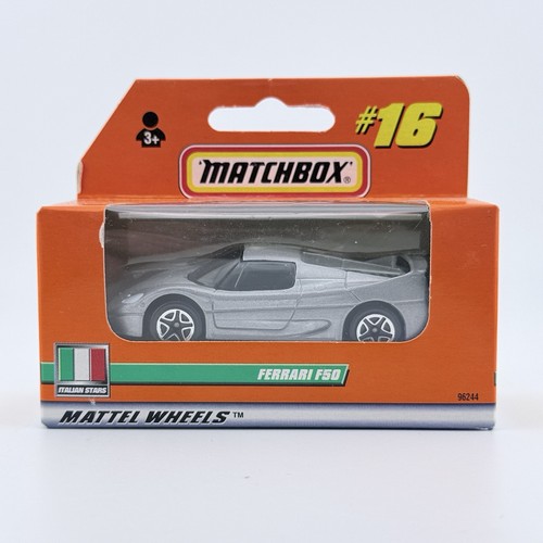 Matchbox ferrari silver - ferrari, f-50
