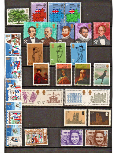 1973 commemorative year set - commemorative,