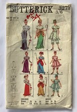 Butterick 3273 Sewing Pattern Victorian Lady, Bathing Dress, Bo Peep - Bust 34”
