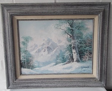 Oil Painting Signed by R. Danford