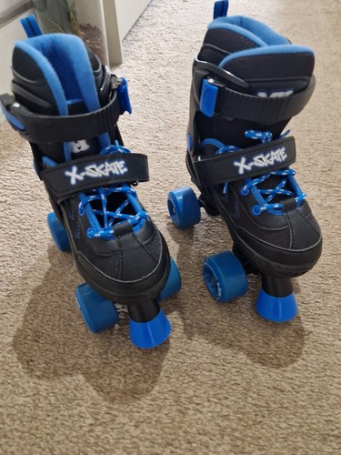 Skates adjustable quad - m,