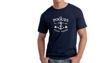 MENS..THE POGUES..SALLY MACLENNANE. GREAT PUNK ROCK MUSIC IDEA T-SHIRT..SIZE M