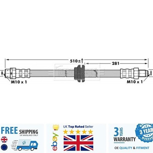 Brake hose bbh6924 - brake, for