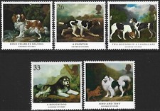 1991 Sg 1531/1535 Dogs