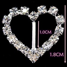 Rhinestone crystal buckles - crystal,