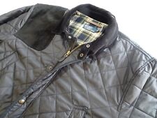 1XB Ralph Lauren 52" ,  RRP $550 EUC, Black quilted Field Jacket - from USA !