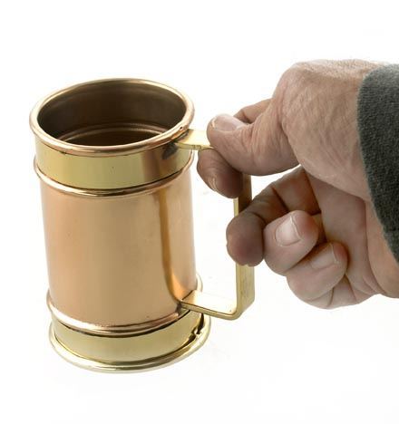 Inch tall polished brass and - 4,