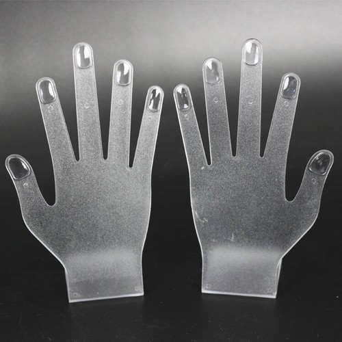 Mannequin hand finger acrylic - ,