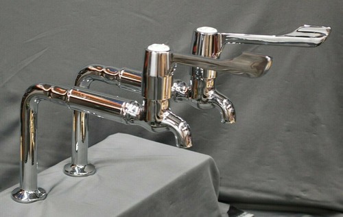 Chrome tall bib - chrome, taps,
