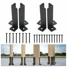 4/8 PCS Metal Bolt Down Post
