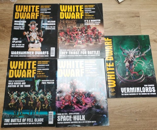 White dwarf weekly magazine - white,