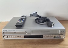 PYE PDV560VR DVD Player and VCR Recorder Combo Tested With Remote And Scart 