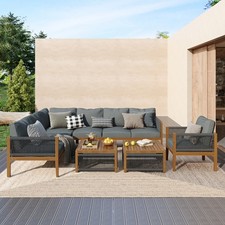 7 Seater Garden Lounge Sofa