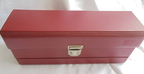 Vintage cassette storage box - cassette,
