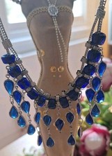 3 x Vintage delicate blue