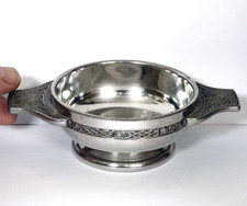 Scottish Pewter Quaich